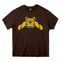 Chocolate Brown north carolina a&t aggies Heavy Core Tee - linhVisuals