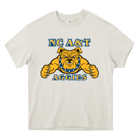 Cream north carolina a&t aggies Heavy Core Tee - linhVisuals