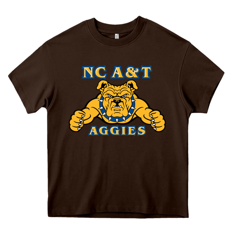 North Carolina A&t Aggies Heavy Core Tee by linhVisuals | Teevron