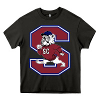 Asphalt south carolina state bulldogs Heavy Core Tee - linhVisuals