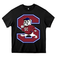 Black south carolina state bulldogs Heavy Core Tee - linhVisuals