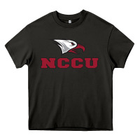 Asphalt north carolina central eagles Heavy Core Tee - linhVisuals