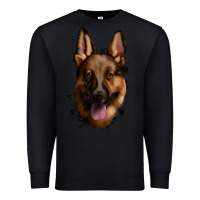 Black German Shepherd Premium Sweatshirt - Jasminsmagicworld
