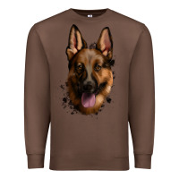 Chestnut German Shepherd Premium Sweatshirt - Jasminsmagicworld