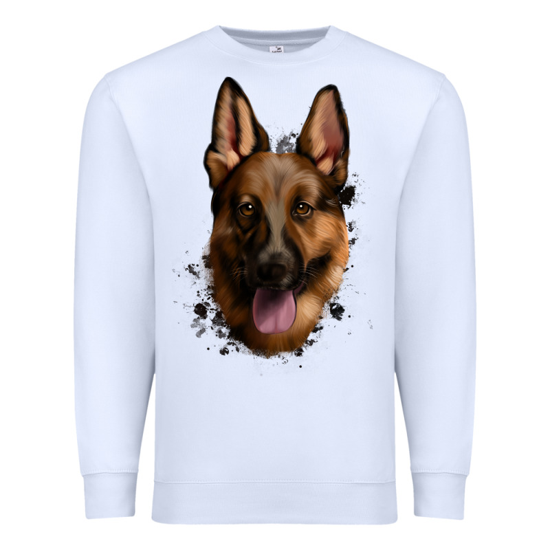 German Shepherd Premium Sweatshirt by Jasminsmagicworld | Teevron