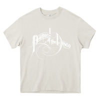 Cream PANIC! AT THE DISCO Heavy Core Tee - linhVisuals