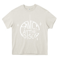 Cream PANIC! AT THE DISCO Heavy Core Tee - linhVisuals