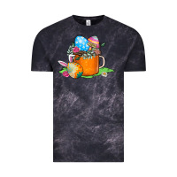 Cloud Black Easter Coffee Vintage Tee - CowhideDigitalArt