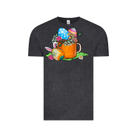 Vintage Black Easter Coffee Vintage Tee - CowhideDigitalArt