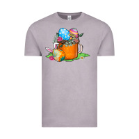 Vintage Zinc Easter Coffee Vintage Tee - CowhideDigitalArt