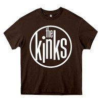 Chocolate Brown The Kinks Heavy Core Tee - linhVisuals