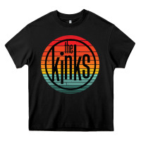 Black The Kinks Vintage Music Retro Heavy Core Tee - linhVisuals