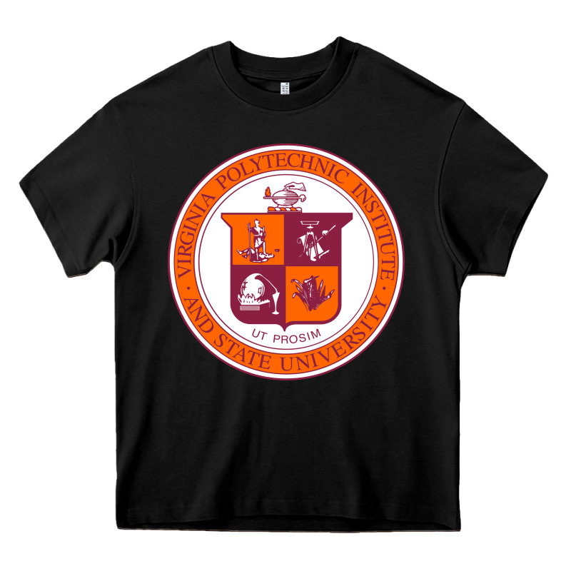 Virginia Tech Seal Heavy Core Tee by linhVisuals | Teevron