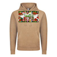 Vintage Coffee Christmas Santa's Helper Vintage Hoodie - Artiststas