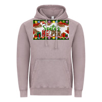 Vintage Zinc Christmas Santa's Helper Vintage Hoodie - Artiststas