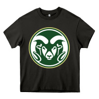 Asphalt colorado state rams Heavy Core Tee - linhVisuals
