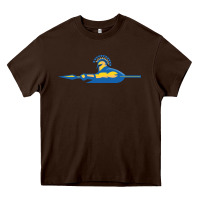 Chocolate Brown san jose state spartans Heavy Core Tee - linhVisuals