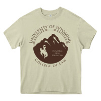 Mossy university of wyoming cowboys Heavy Core Tee - linhVisuals