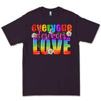 Plum Everyone Deserves Love Pride Lgbtq Premium Tee - BundleAndBundleShop