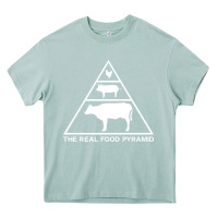 Arona the real food pyramid carnivore Heavy Core Tee - linhVisuals