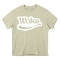 Mossy Woke Heavy Core Tee - linhVisuals