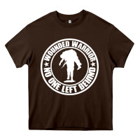 Wounded Warrior No One Left Behind War Veteran Heavy Core Tee | Teevron