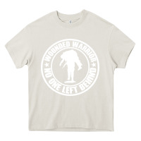 Cream Wounded Warrior No One Left Behind War Veteran Heavy Core Tee - linhVisuals