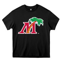 Black fort myers miracle Heavy Core Tee - linhVisuals