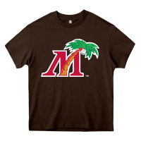 Chocolate Brown fort myers miracle Heavy Core Tee - linhVisuals