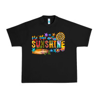 Black be the sunshine Urban Heavy Tee - CowhideDigitalArt