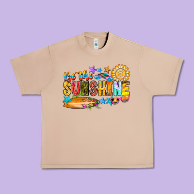 Be The Sunshine Urban Heavy Tee Designed By Cowhidedigitalart