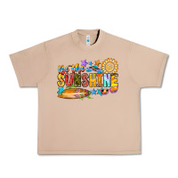Burro be the sunshine Urban Heavy Tee - CowhideDigitalArt