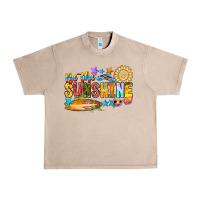 French Oak be the sunshine Urban Heavy Tee - CowhideDigitalArt