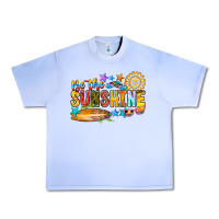 Grape Ice be the sunshine Urban Heavy Tee - CowhideDigitalArt
