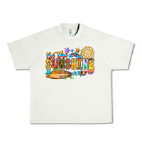 Pistachio be the sunshine Urban Heavy Tee - CowhideDigitalArt