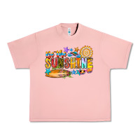 Salmon be the sunshine Urban Heavy Tee - CowhideDigitalArt
