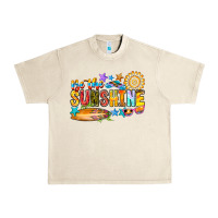 Sandshell be the sunshine Urban Heavy Tee - CowhideDigitalArt
