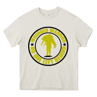 Cream Wounded Warrior No One Left Behind War Veteran Heavy Core Tee - linhVisuals