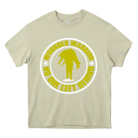 Mossy Wounded Warrior No One Left Behind War Veteran Heavy Core Tee - linhVisuals