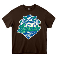 Chocolate Brown lexington legends Heavy Core Tee - linhVisuals
