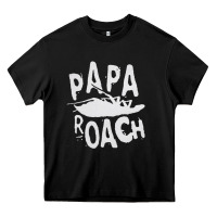 Black papa roach Heavy Core Tee - linhVisuals