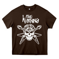 Chocolate Brown The warning Amazing Heavy Core Tee - linhVisuals