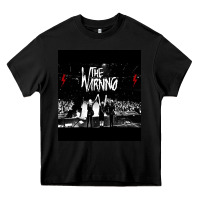 Black The warning Tour Heavy Core Tee - linhVisuals
