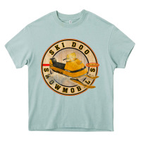 Ski Doo Vintage Snowmobiles Heavy Core Tee | Teevron