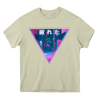 Mossy tired japanese otaku   abandoned city street art t shirt Heavy Core Tee - linhVisuals