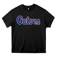 Black florida sport gators Heavy Core Tee - linhVisuals