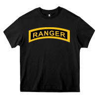Black army ranger tab   black & gold   army ranger tab black gold Heavy Core Tee - linhVisuals