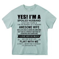 Arona yes i'm a spoiled husband ..awesome wife t shirt Heavy Core Tee - linhVisuals