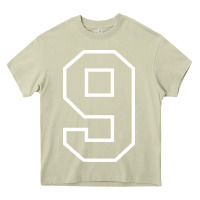 Mossy number #9 sports jersey uniform Heavy Core Tee - linhVisuals