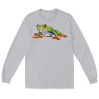 Moon Dust red eyed tree frog Long Sleeve Tee - LillyAllenDesigns